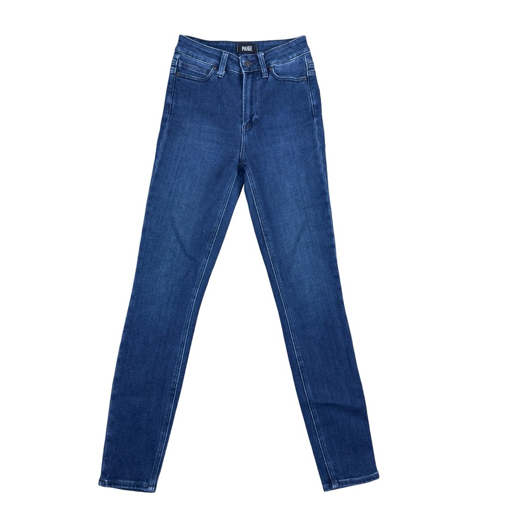 Paige Margot Ultra Skinny Denim Blue Jeans Women’s Size 25 Stretch - Picture 2 of 7